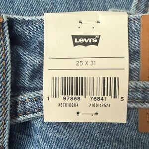 Levi's Mid Blue Straight Leg Jeans